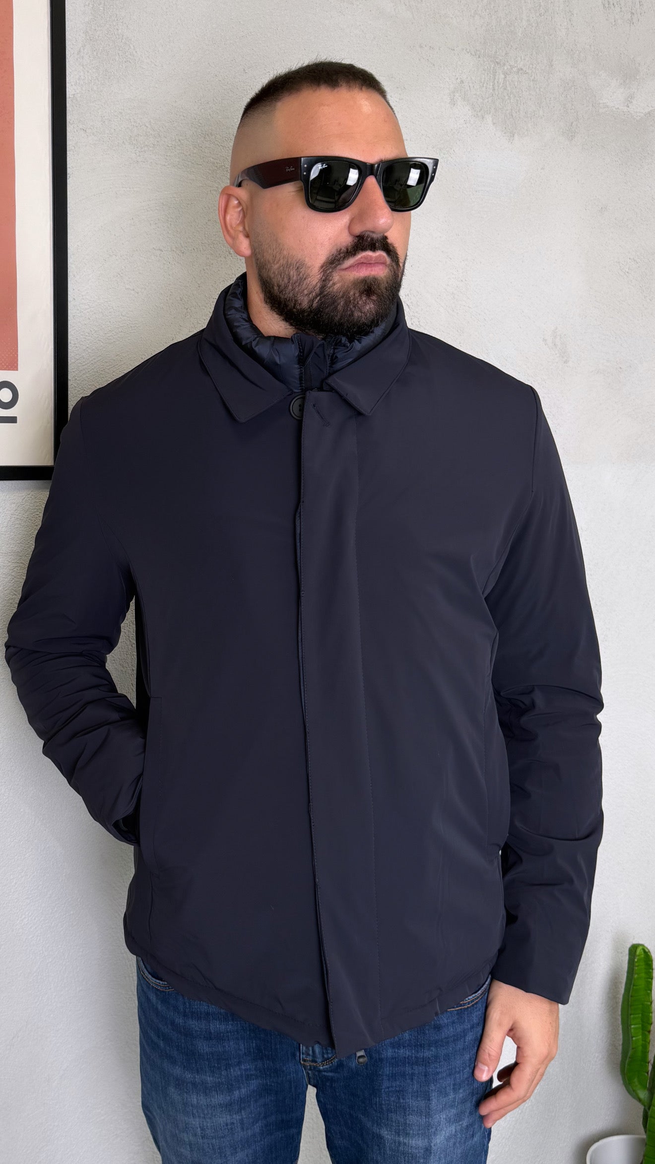 JACKET TESSUTO TECNICO