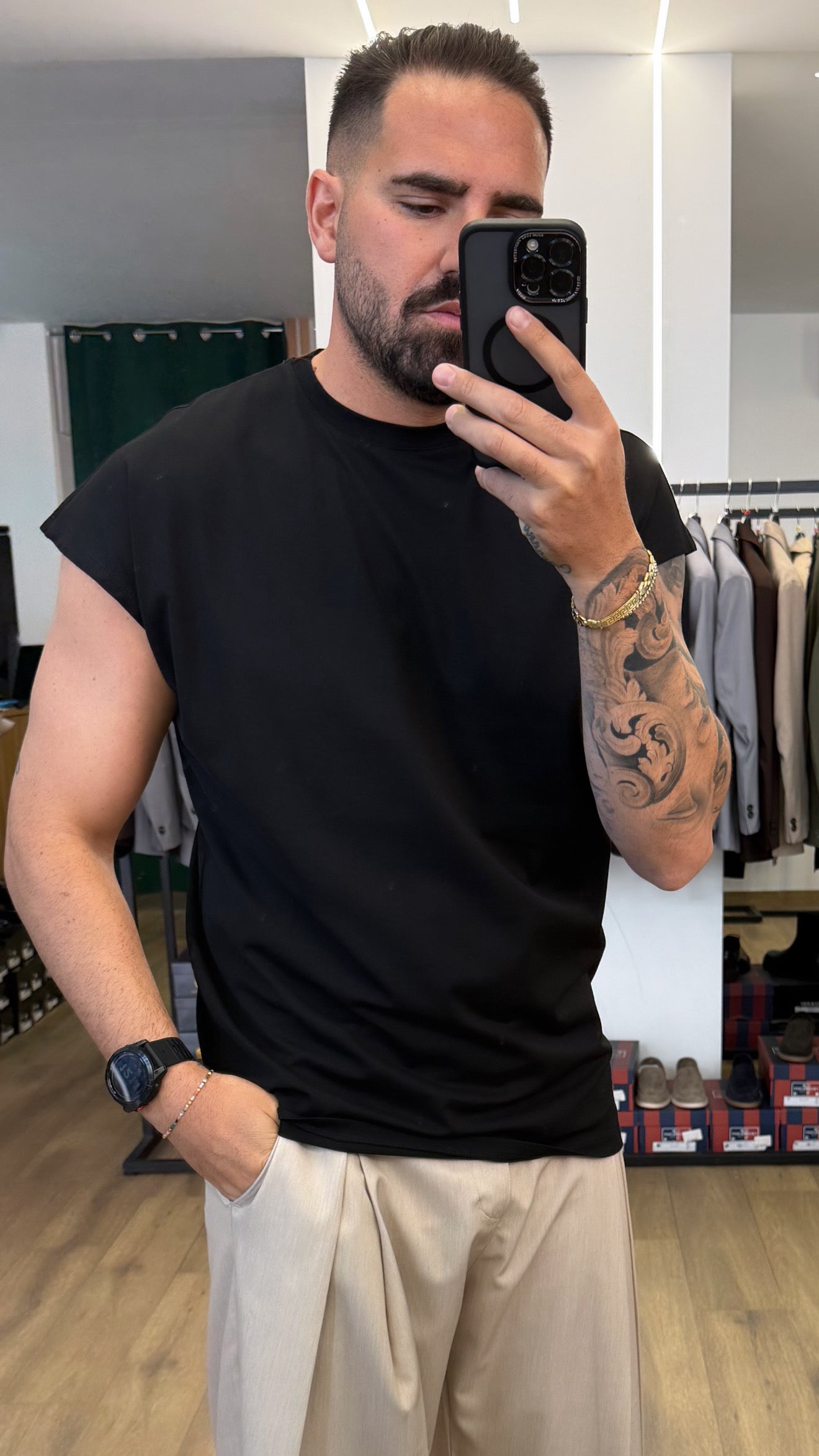 SHIRT SMANICATA