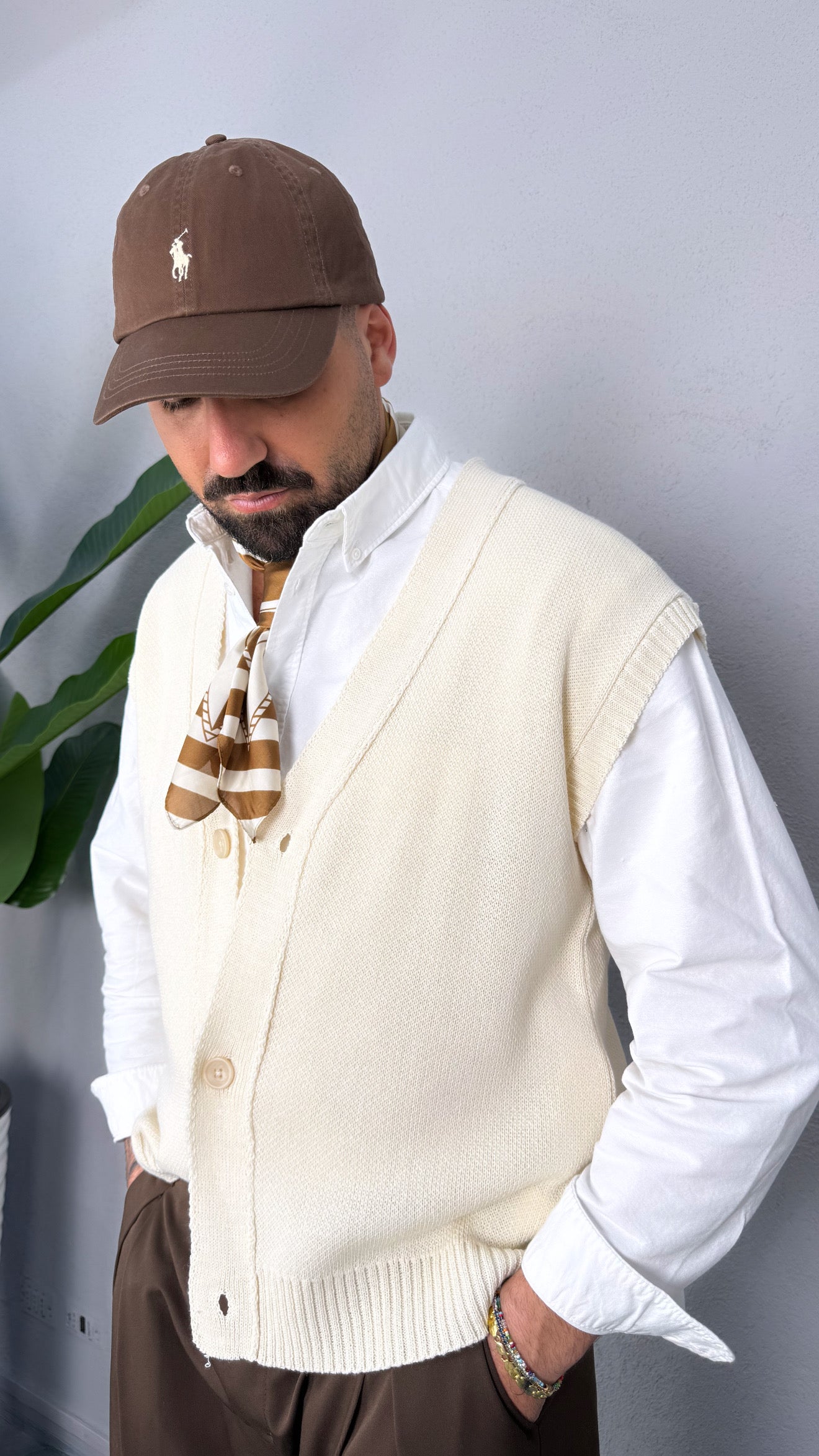 CARDIGAN SMANICATO