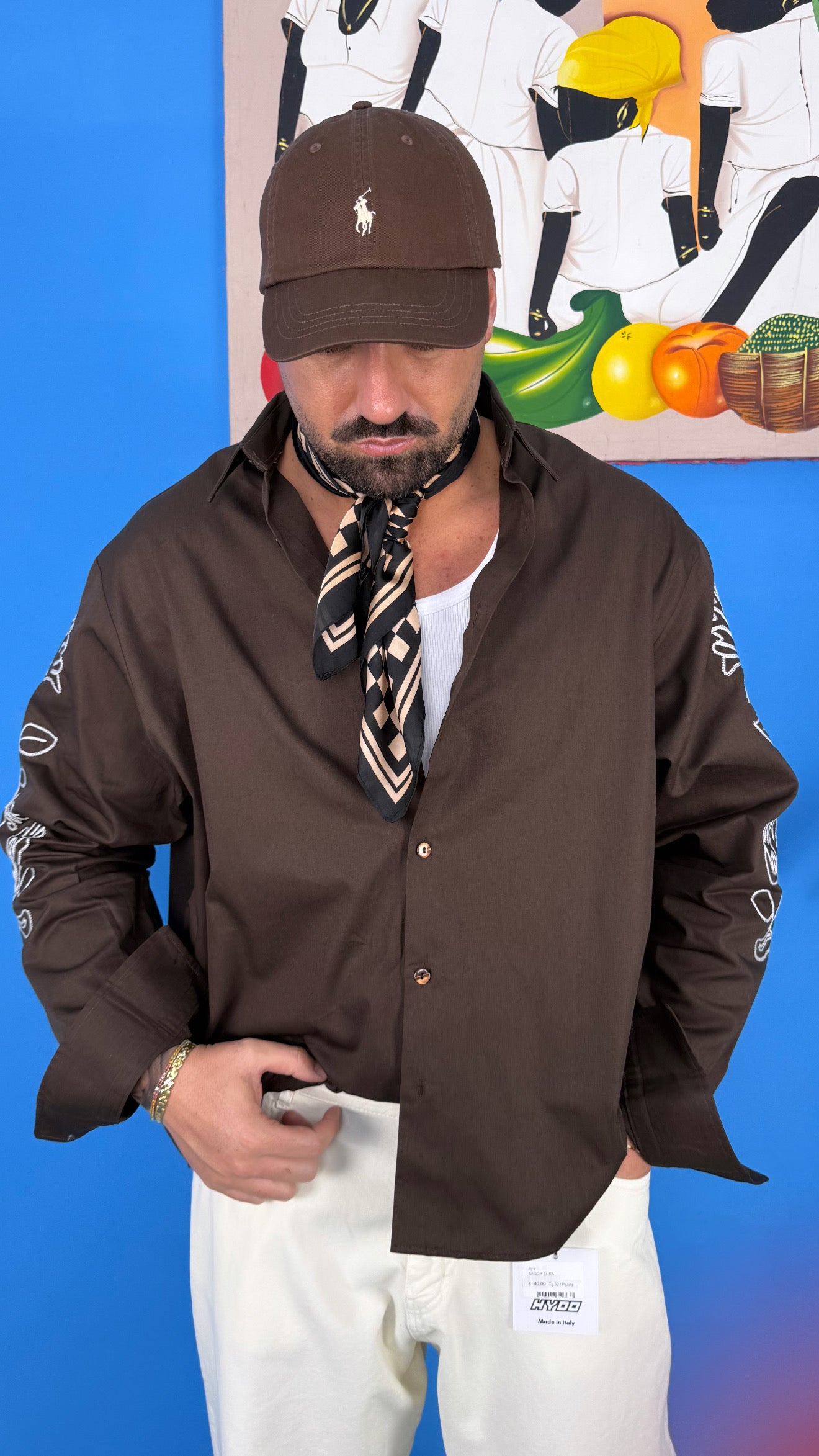 CAMICIA RICAMO