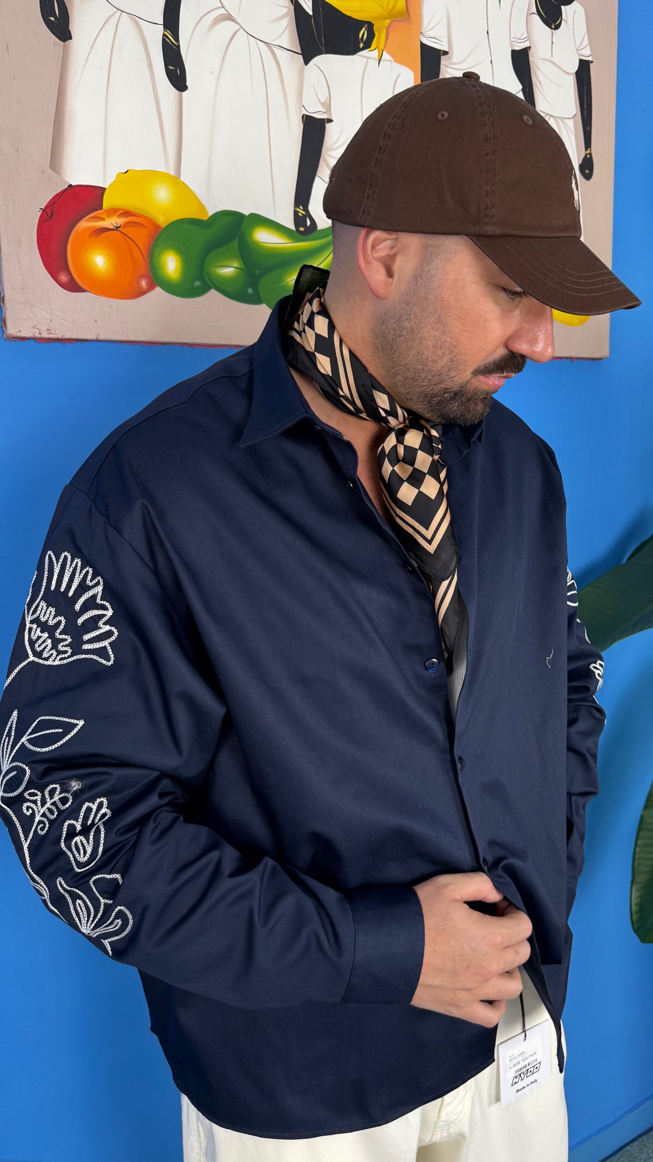 CAMICIA RICAMO