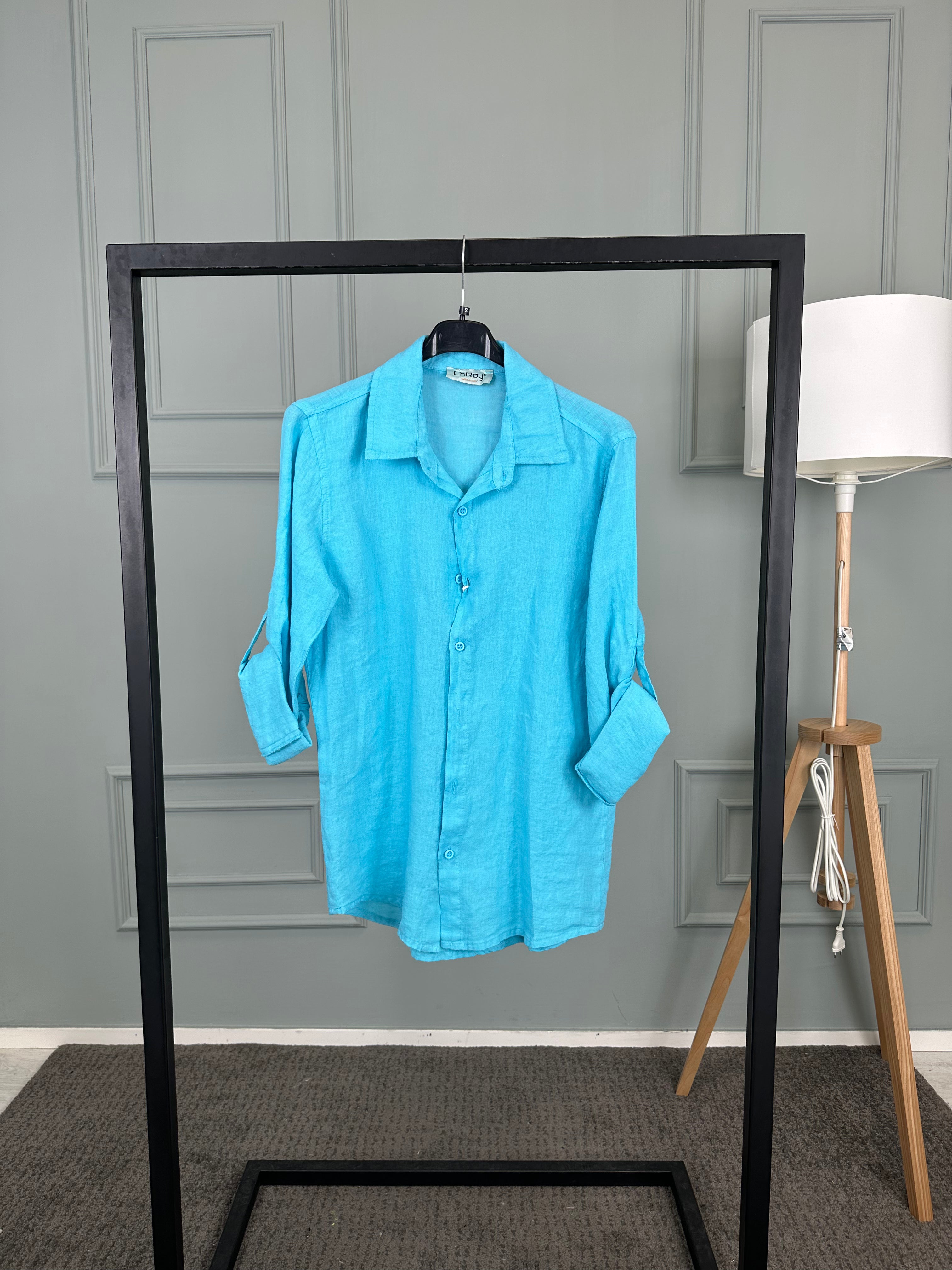 CAMICIA IN LINO FRANCESE