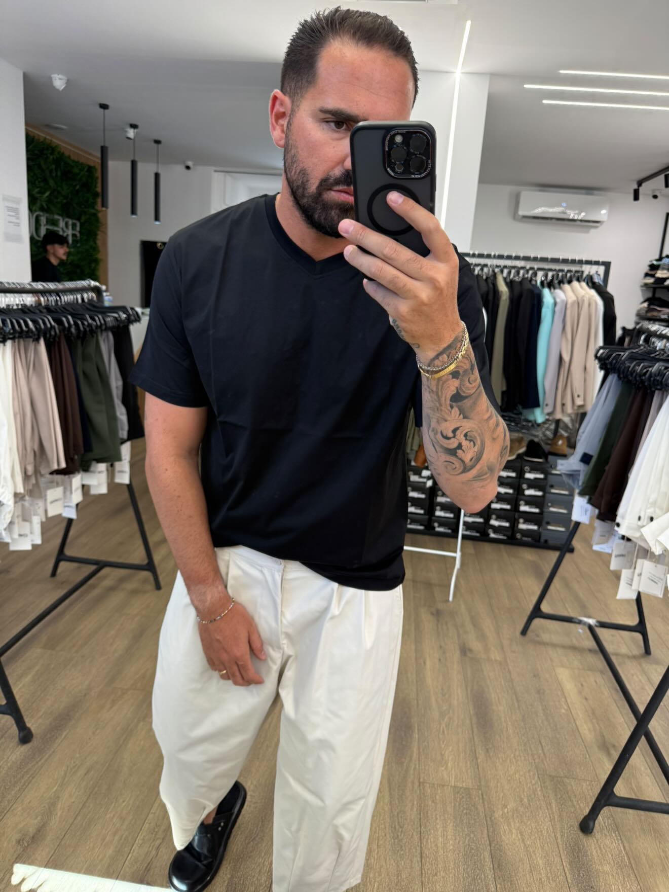 SHIRT SCOZIA SCOLLO A V
