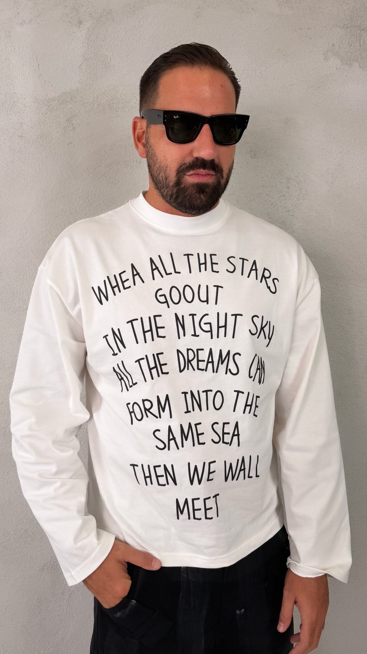SHIRT LONG WRITE