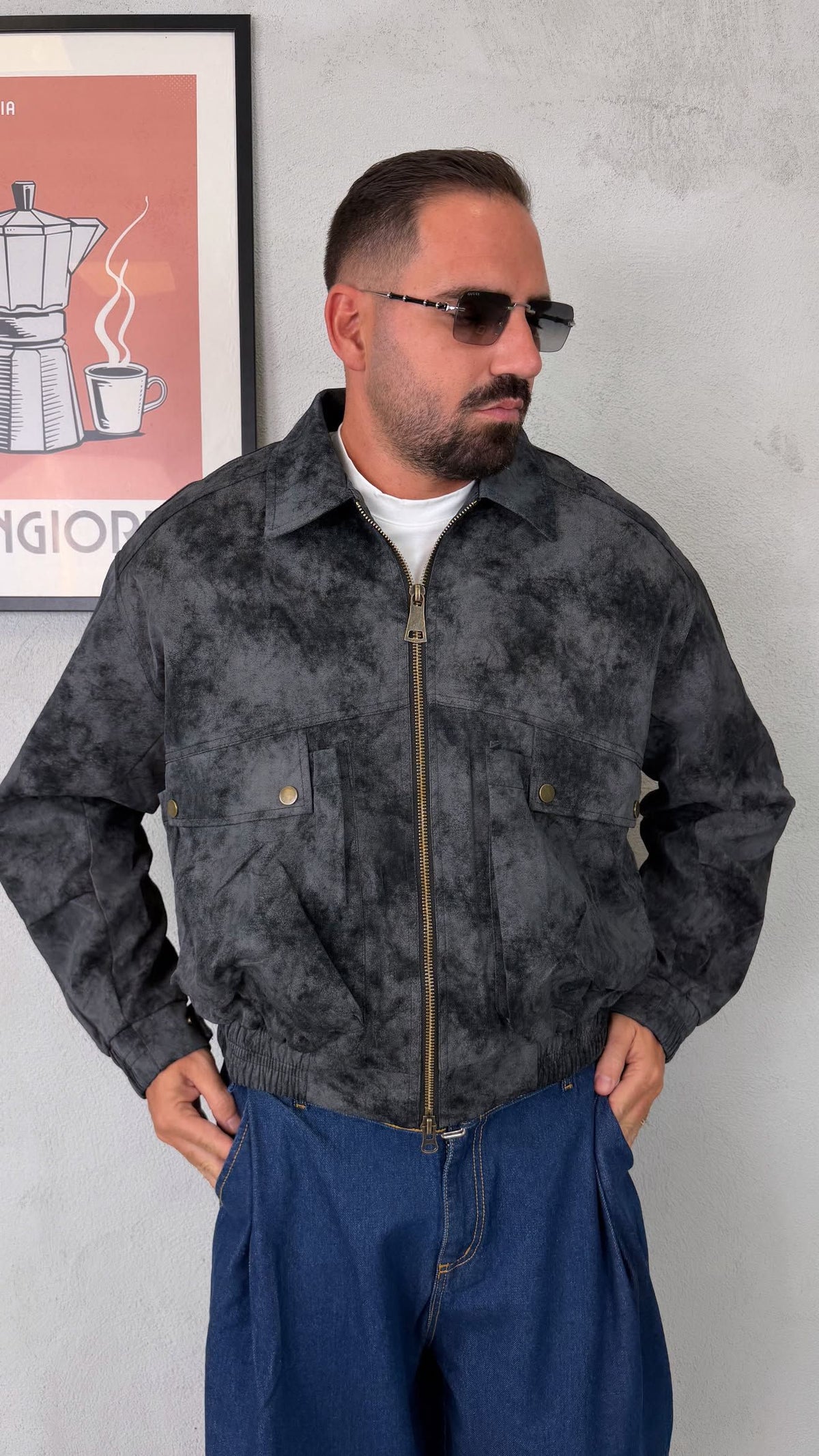 JACKET ASH CLOUD