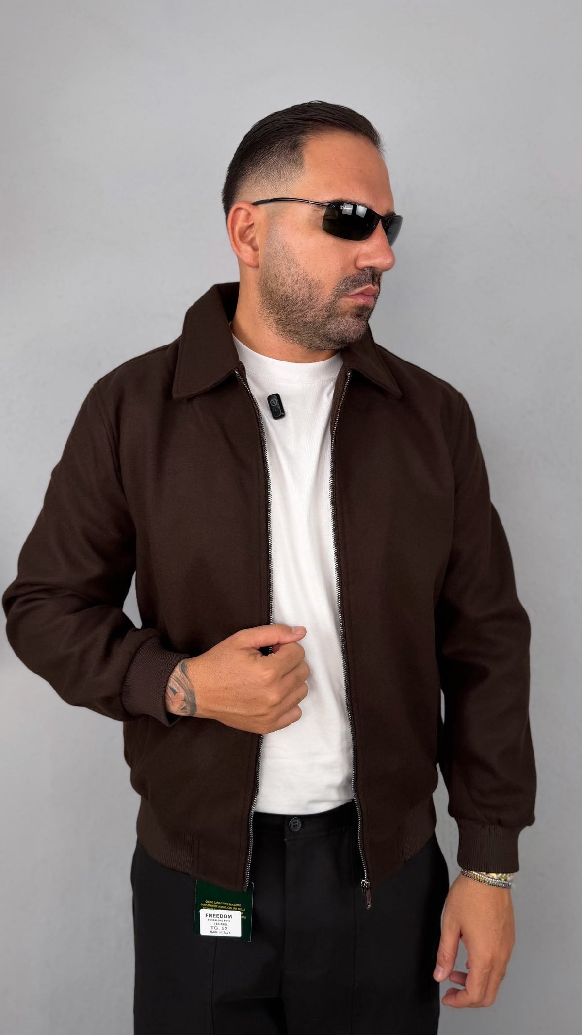 JACKET IN PANNO