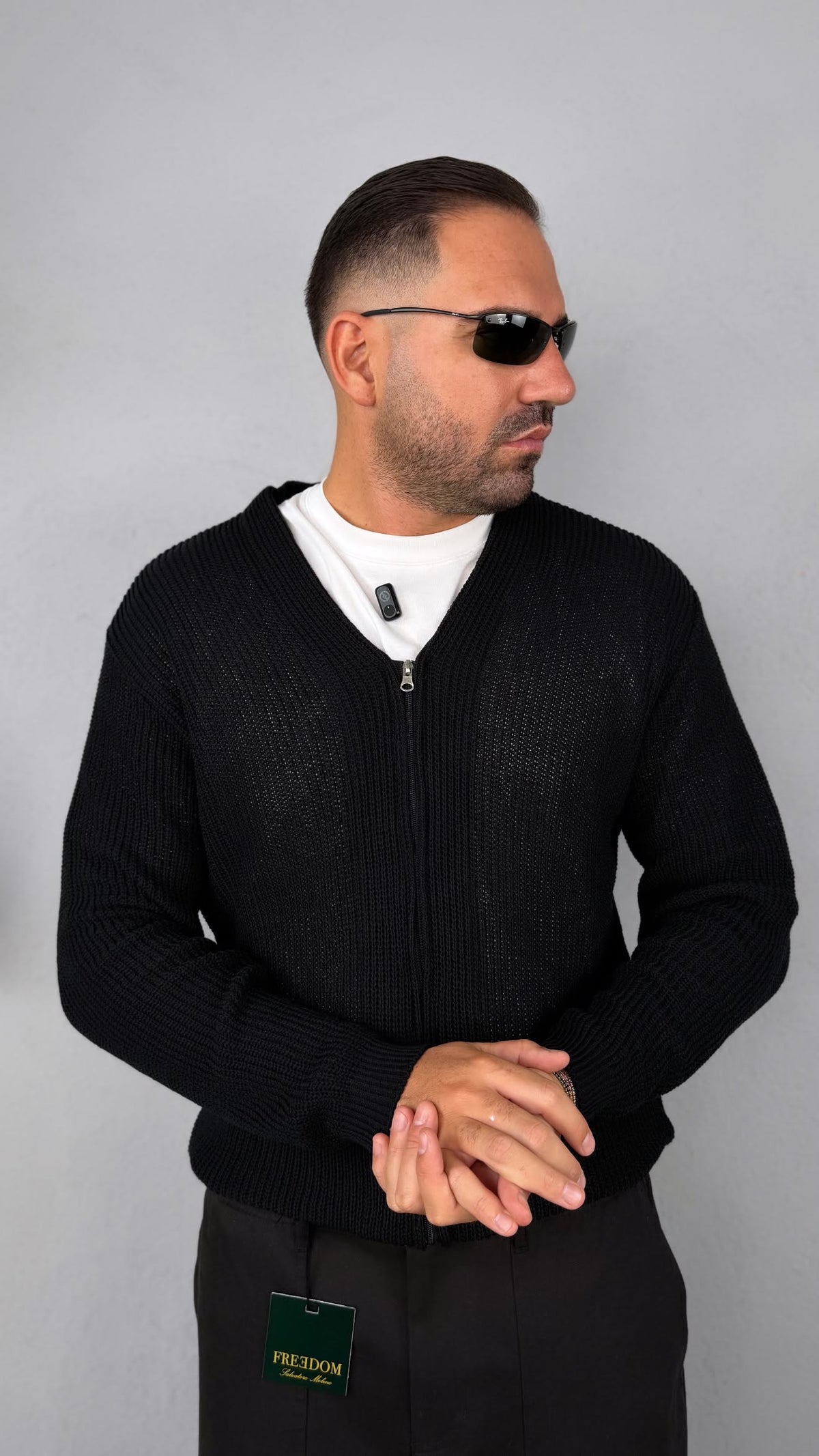 CARDIGAN ZIP TRAMATO