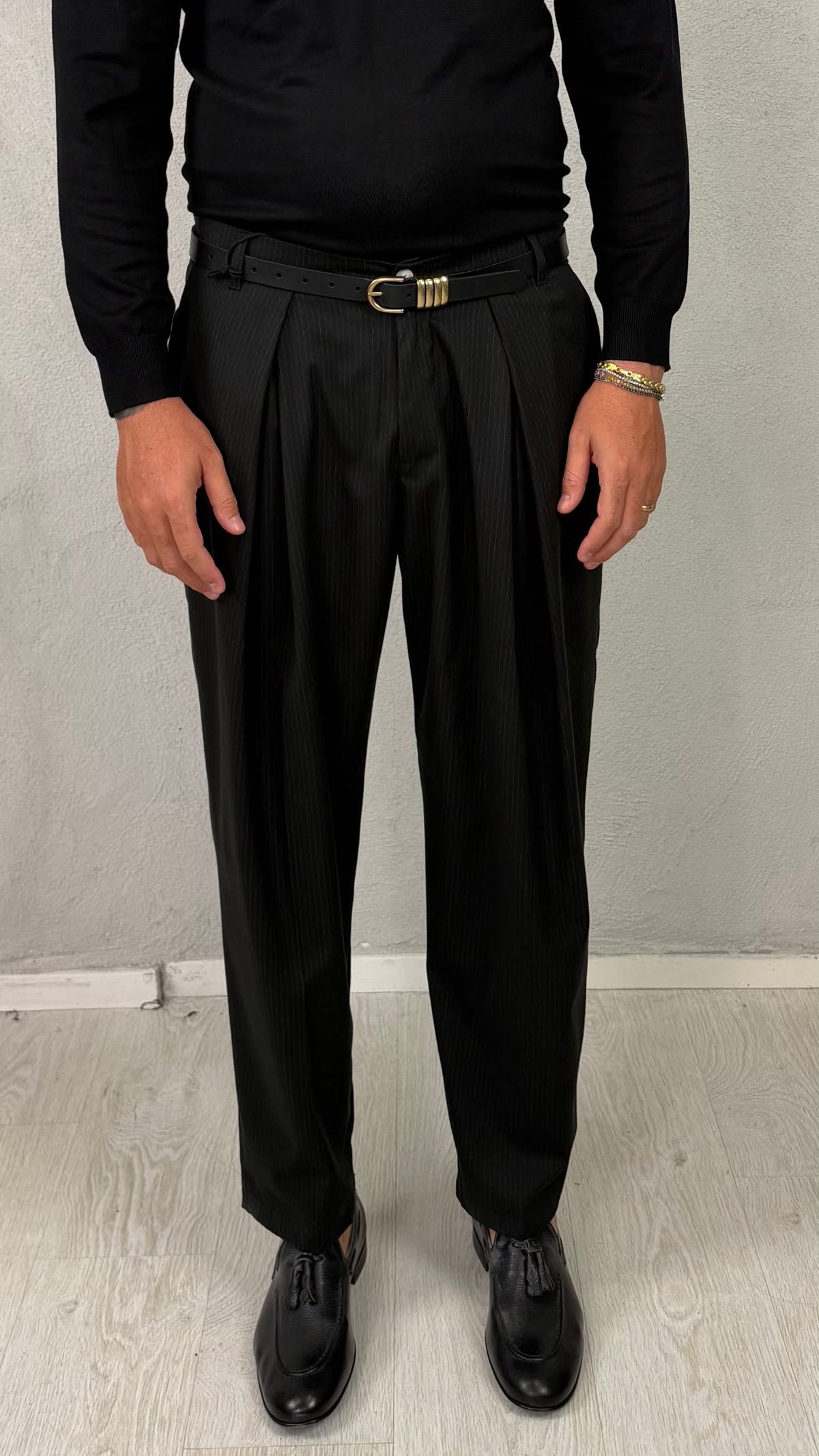 PANT WEST GESSATO