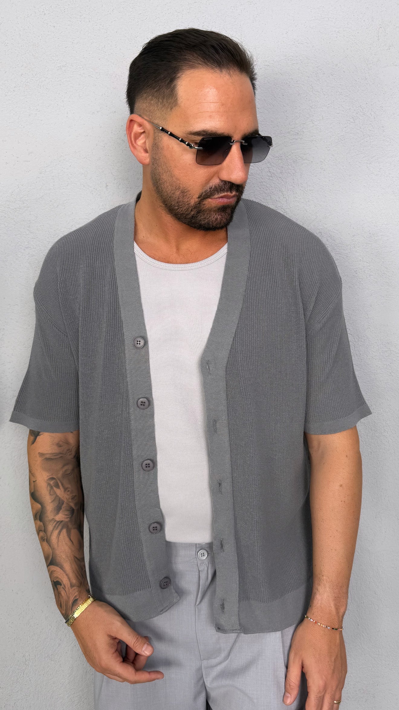 CARDIGAN MANICA CORTA