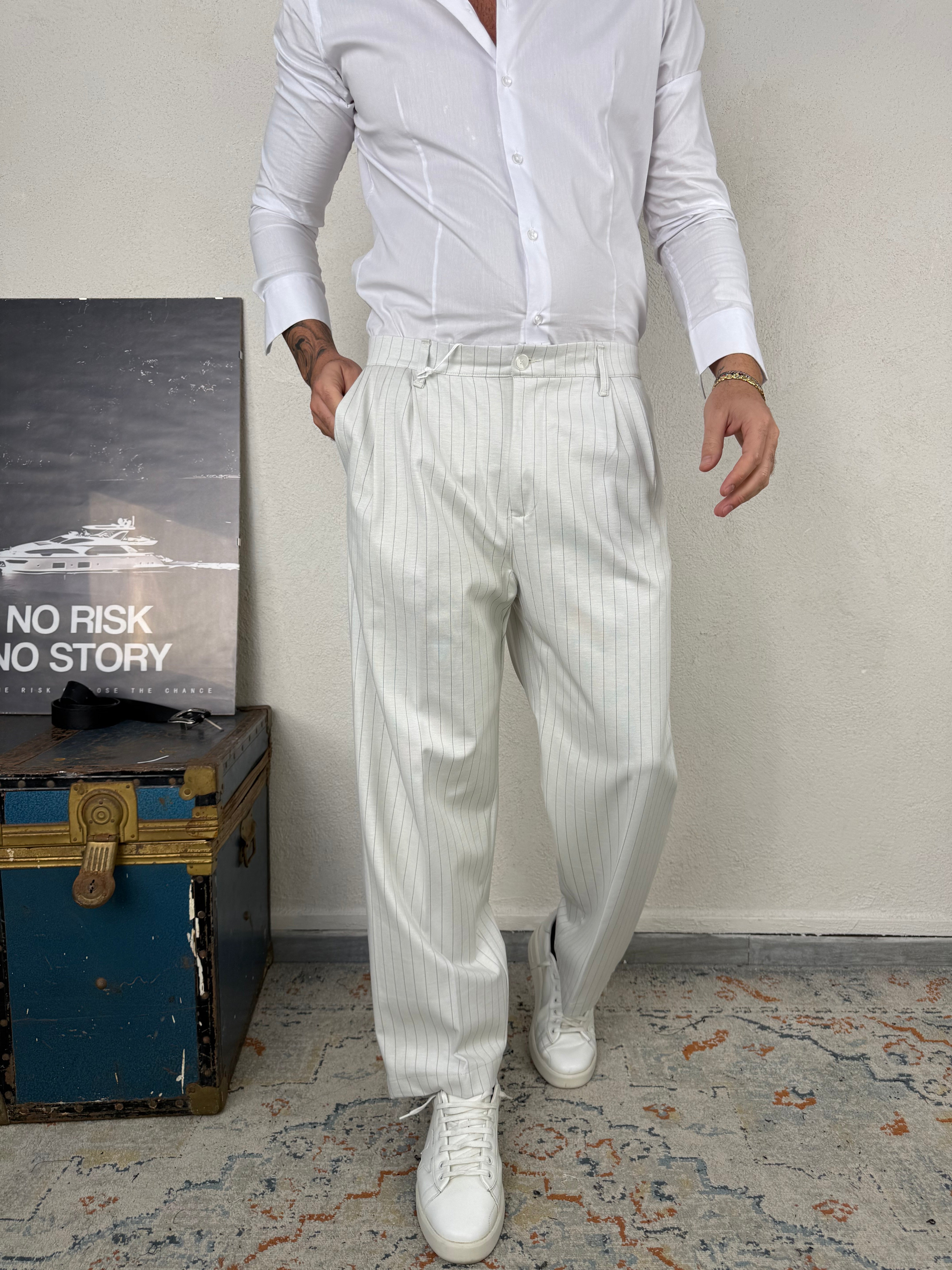 PANTALONE MAJOR GESSATO