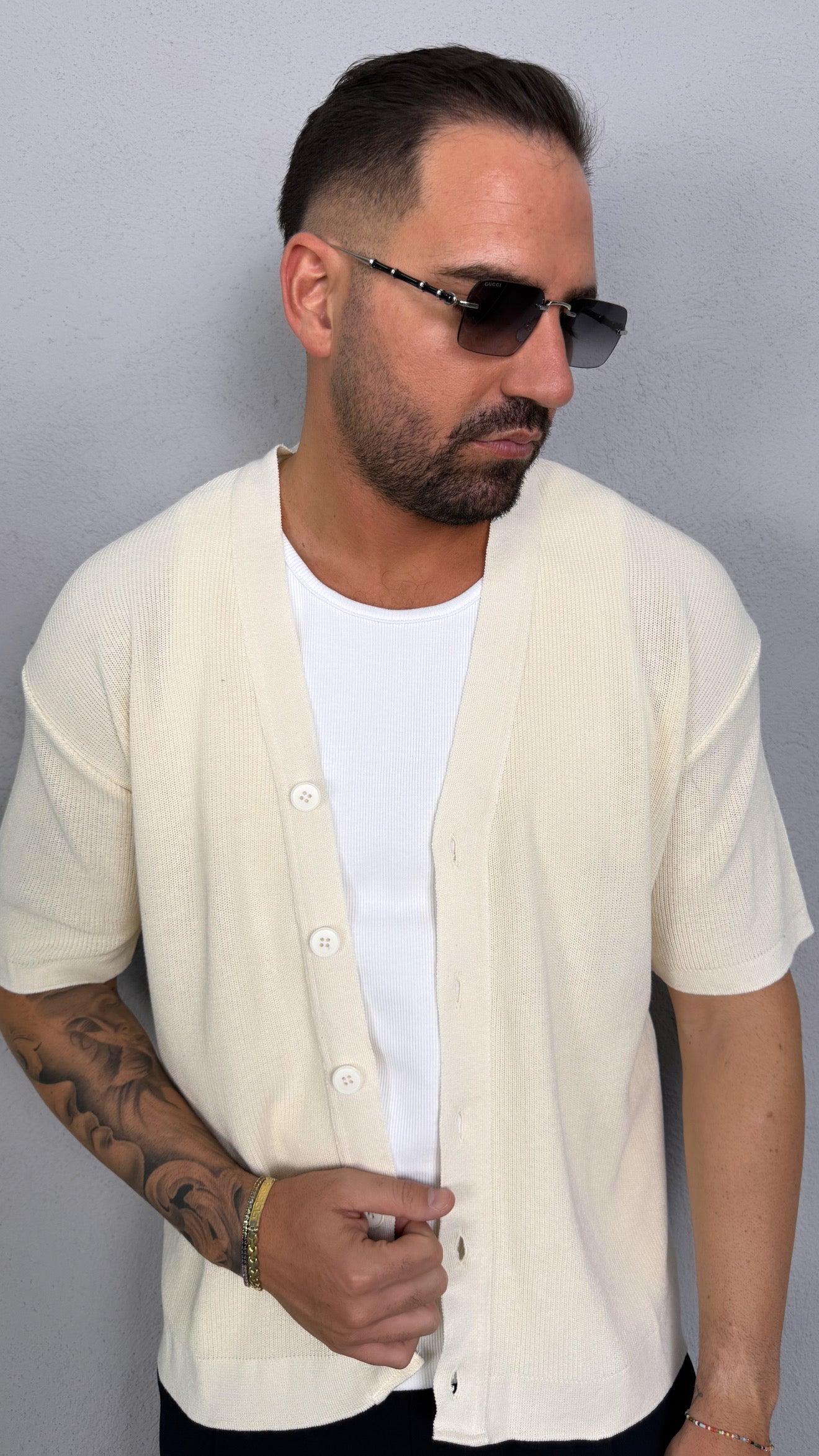 CARDIGAN MANICA CORTA