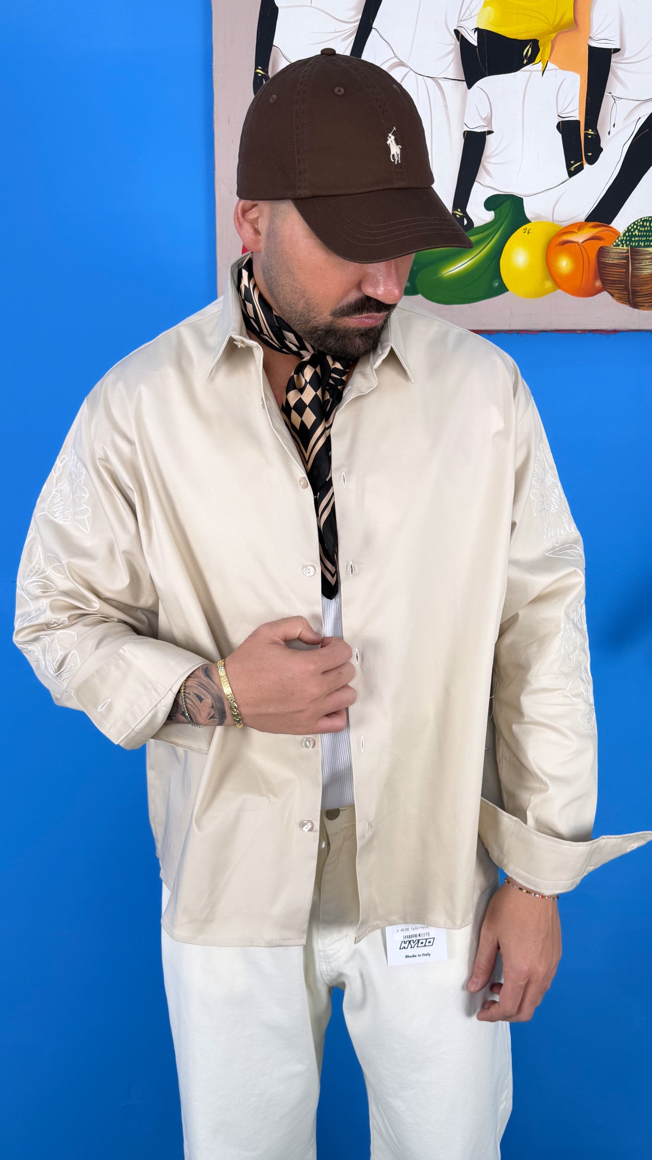 CAMICIA RICAMO