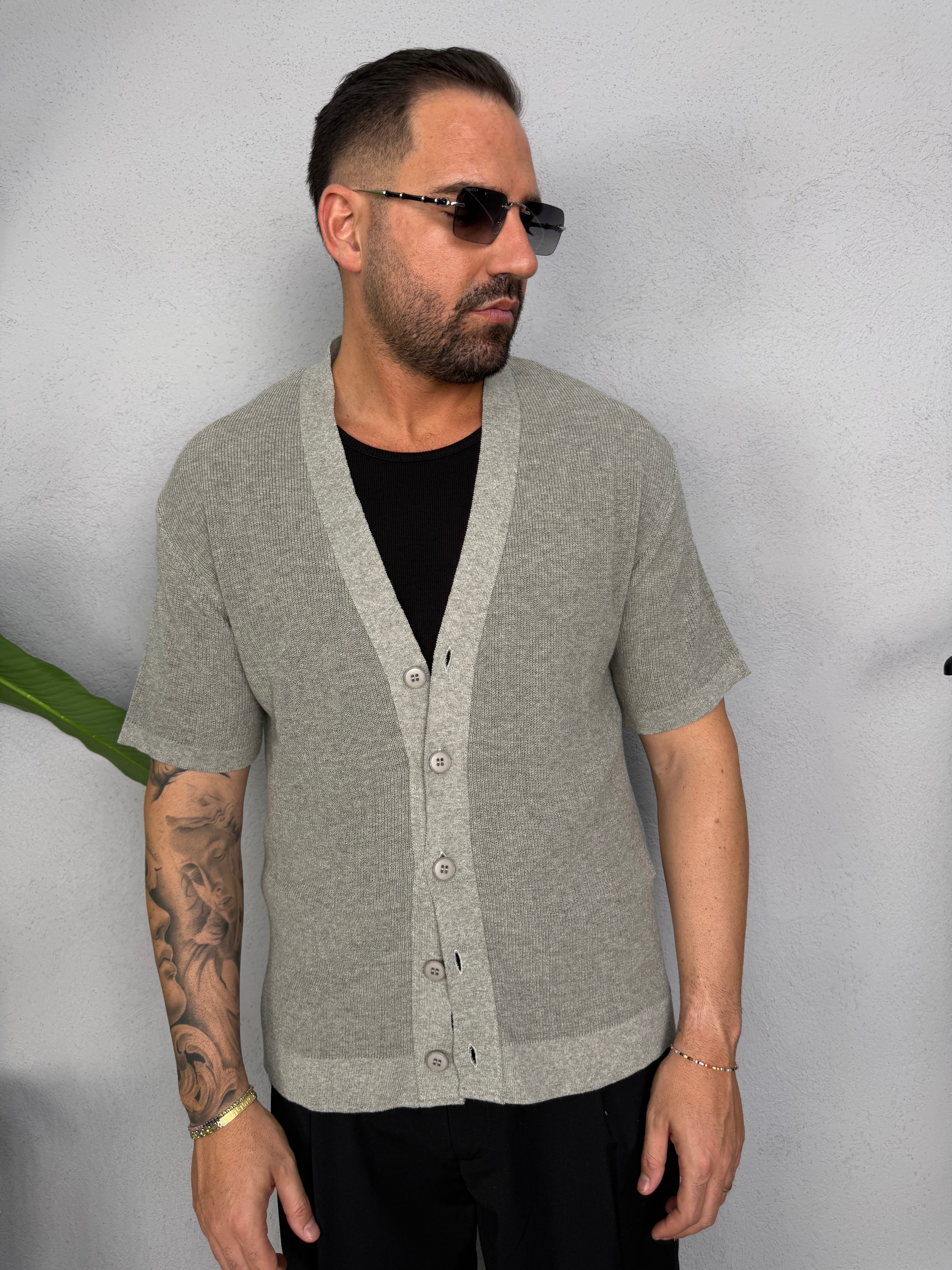 CARDIGAN MANICA CORTA