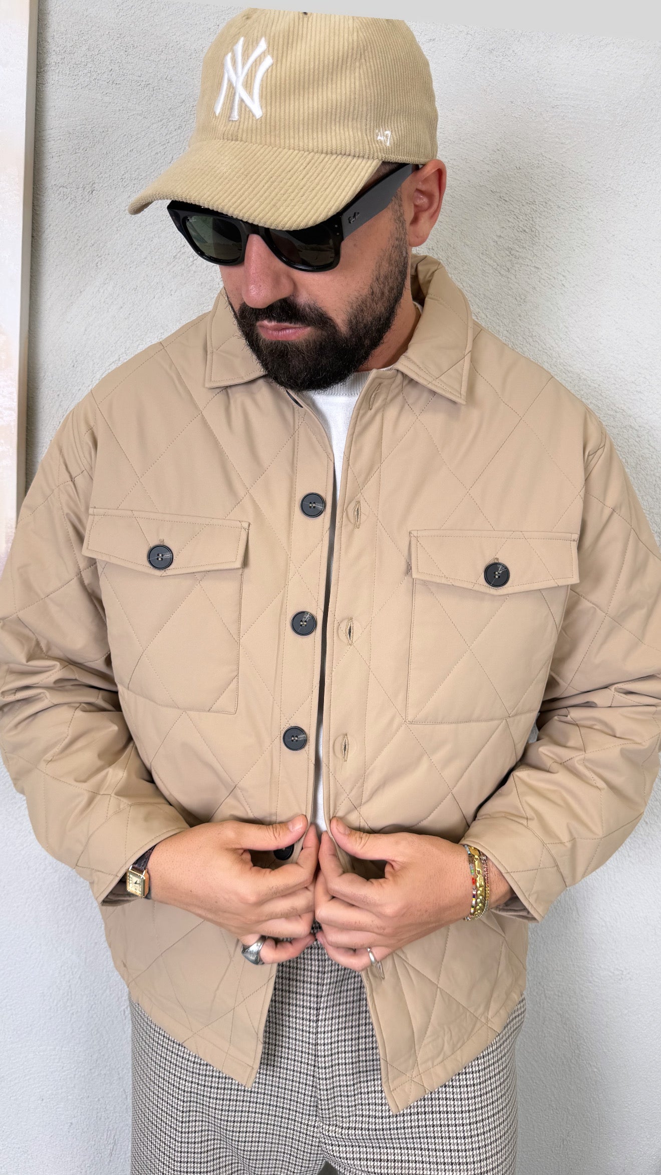 JACKET IN TESSUTO