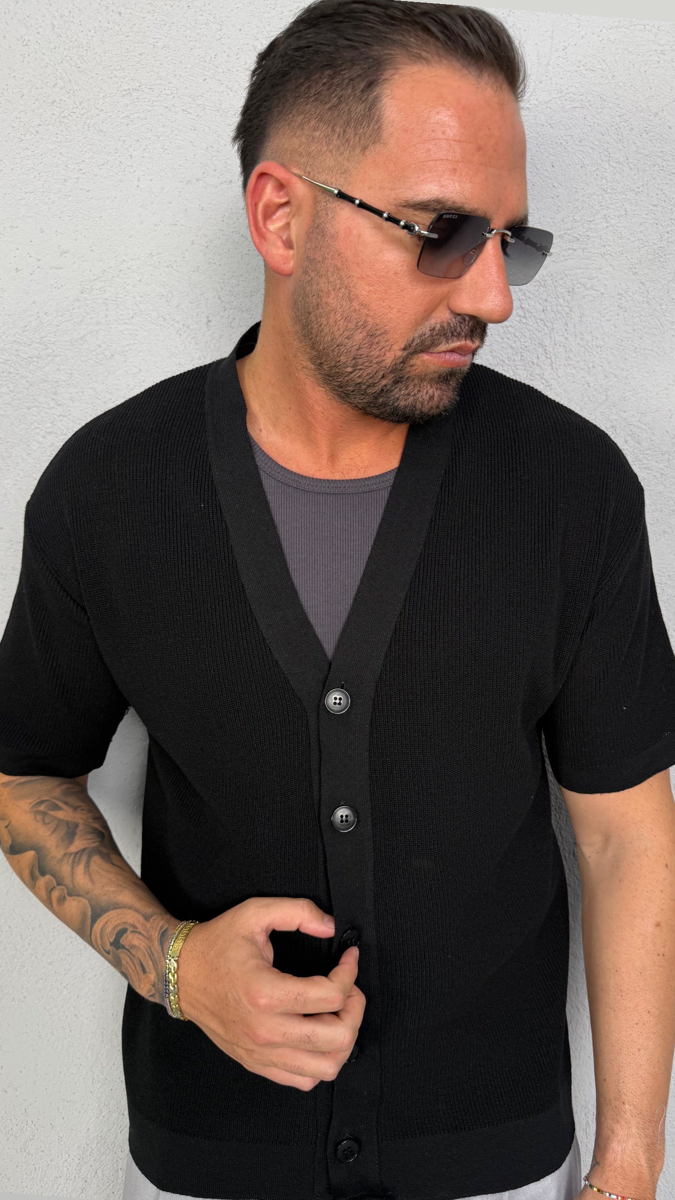 CARDIGAN MANICA CORTA