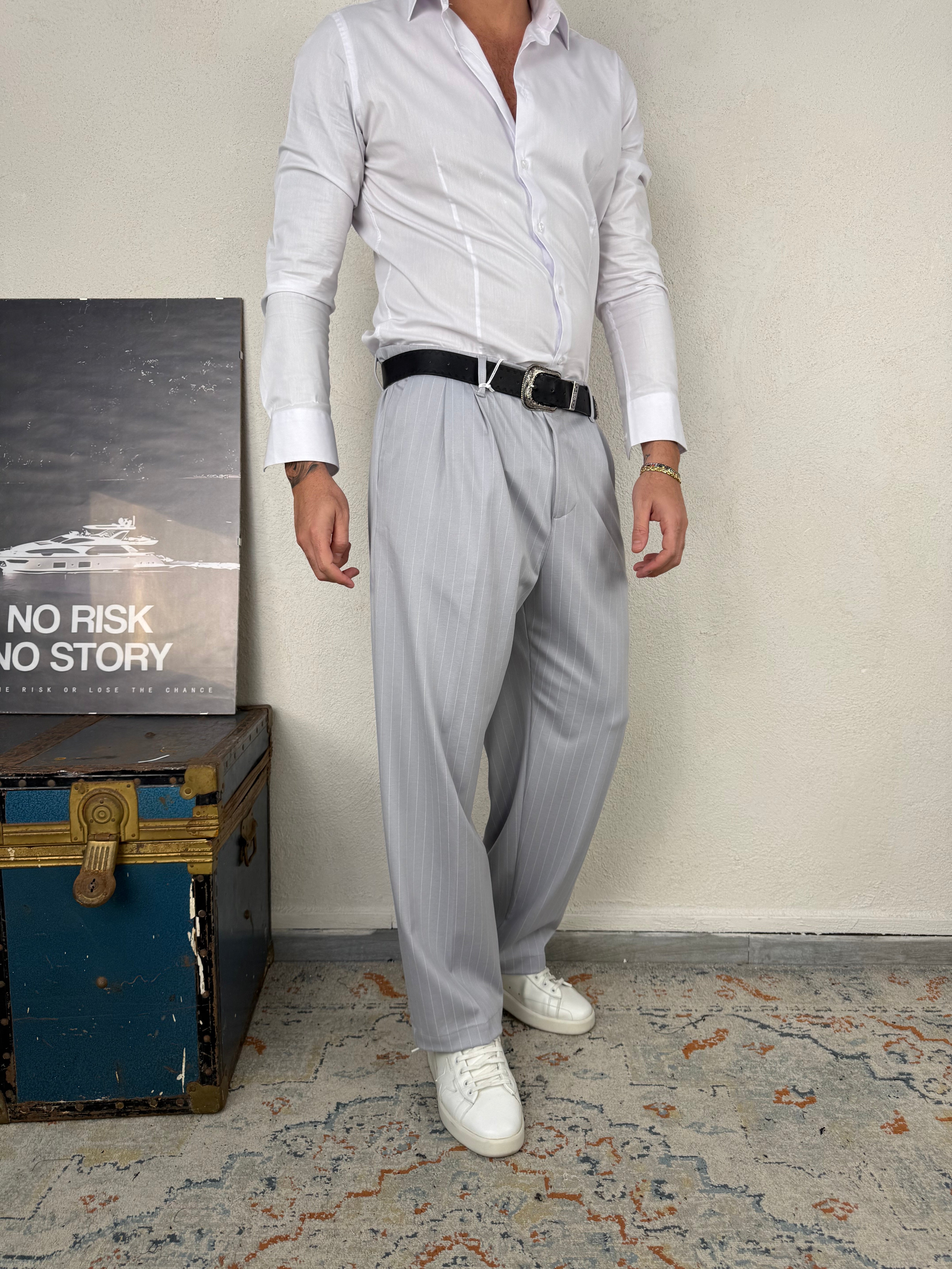 PANTALONE MAJOR GESSATO