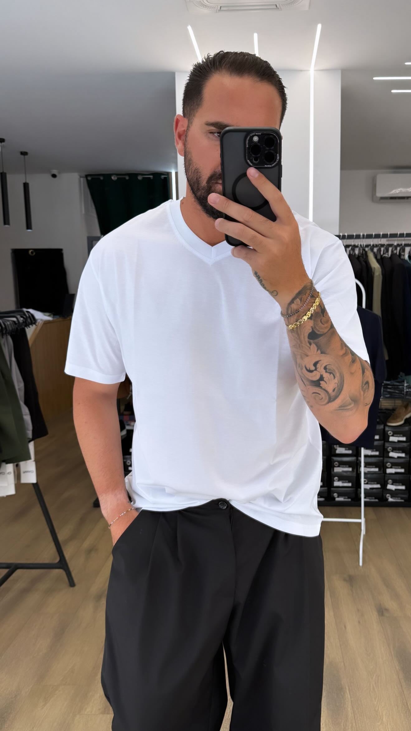 SHIRT SCOZIA SCOLLO A V