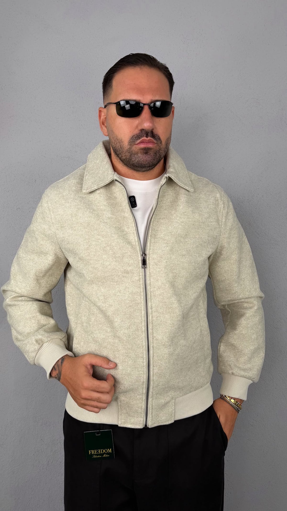 JACKET IN PANNO