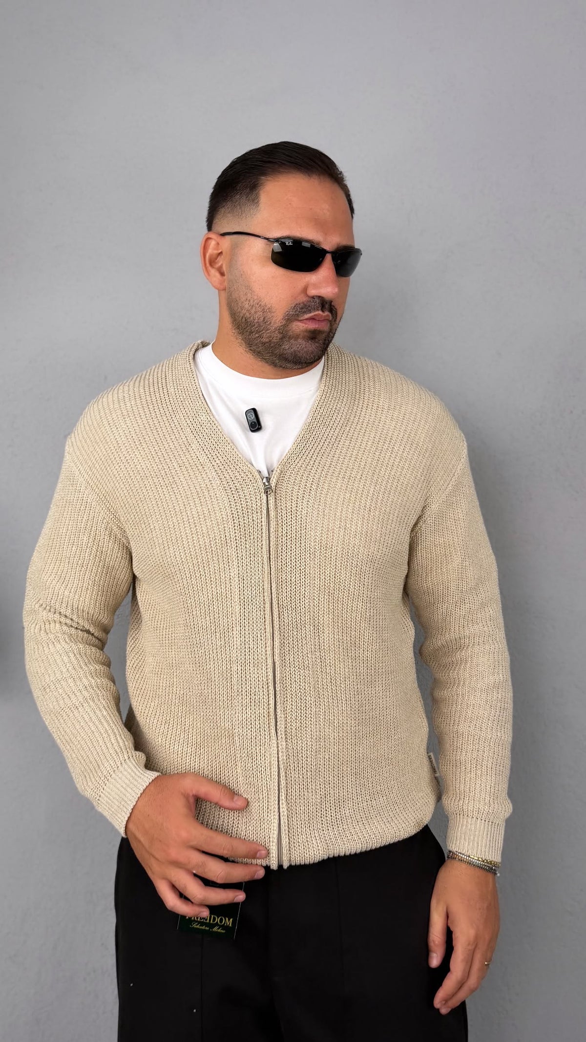 CARDIGAN ZIP TRAMATO