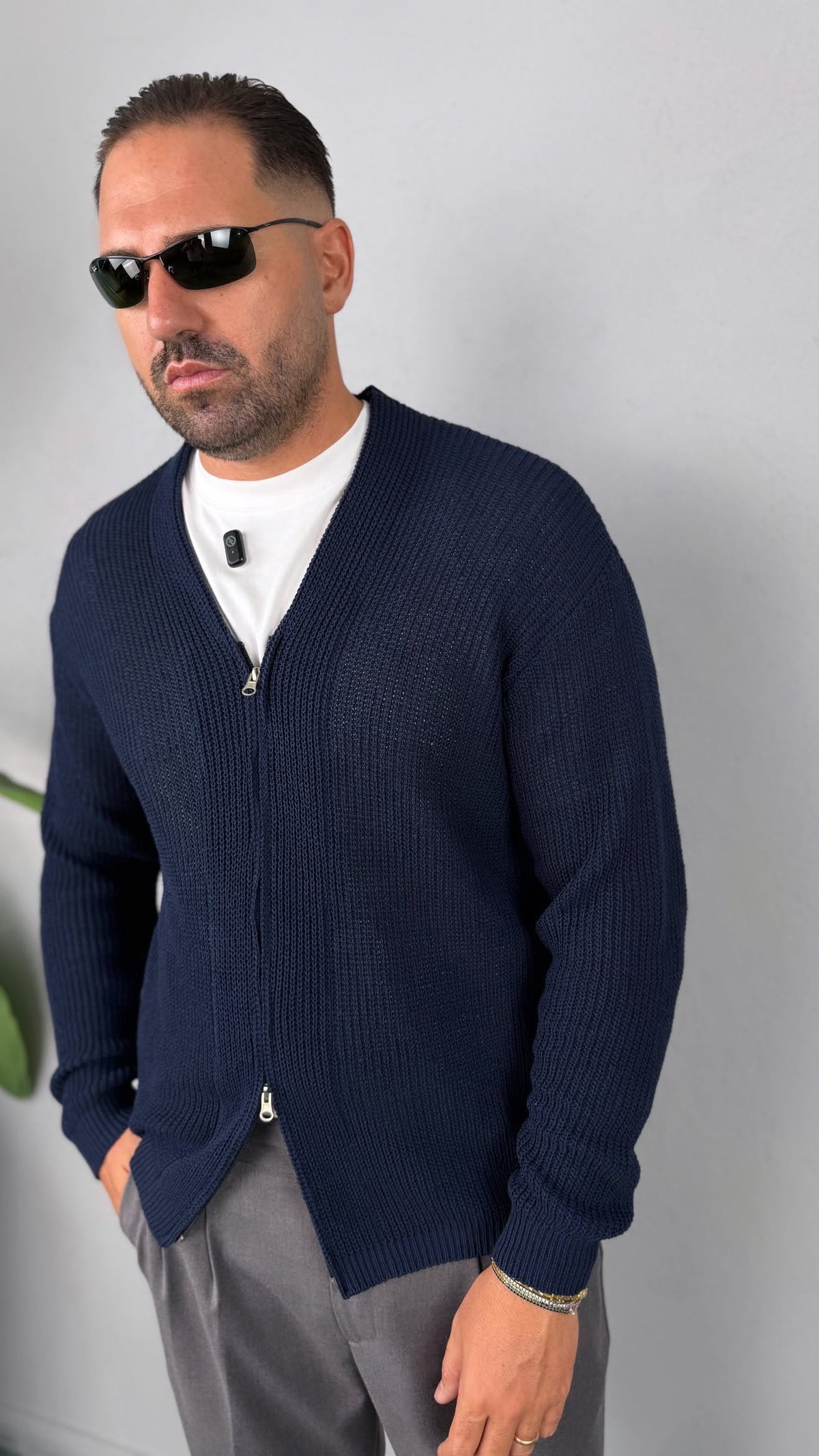 CARDIGAN ZIP TRAMATO